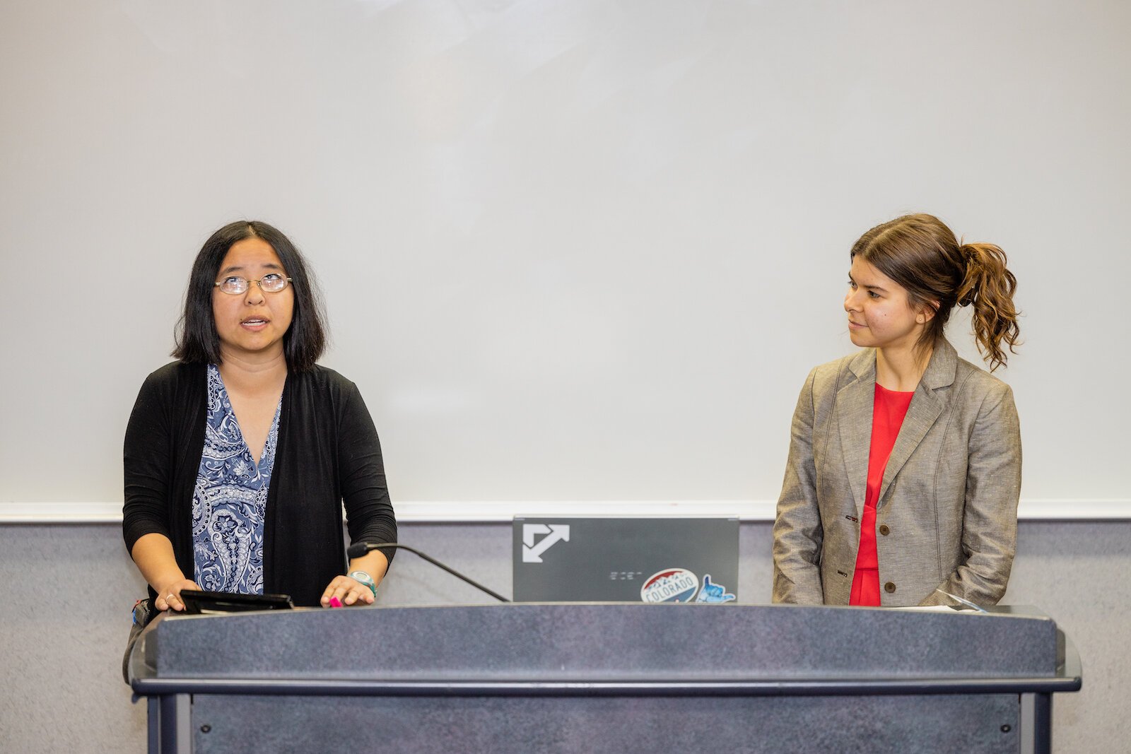 Anisa Stumbo and Hope Trentadue present their dog training business, Hopeful Handler, Dog Training LLC.