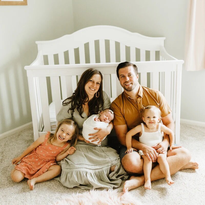 Matt Kawiecki and his family