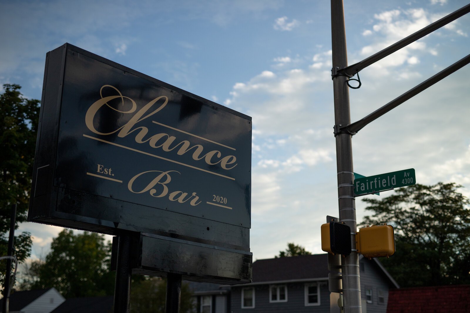 Chance Bar is located at 4301 Fairfield Ave.