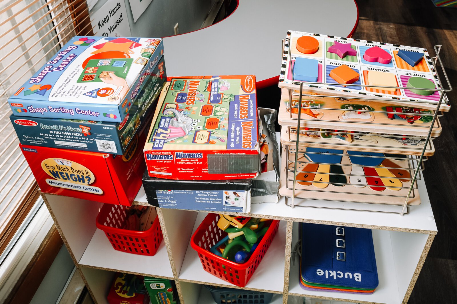 Activities for the children at Deondra Steward's home-based daycare service Unique Cherubs.