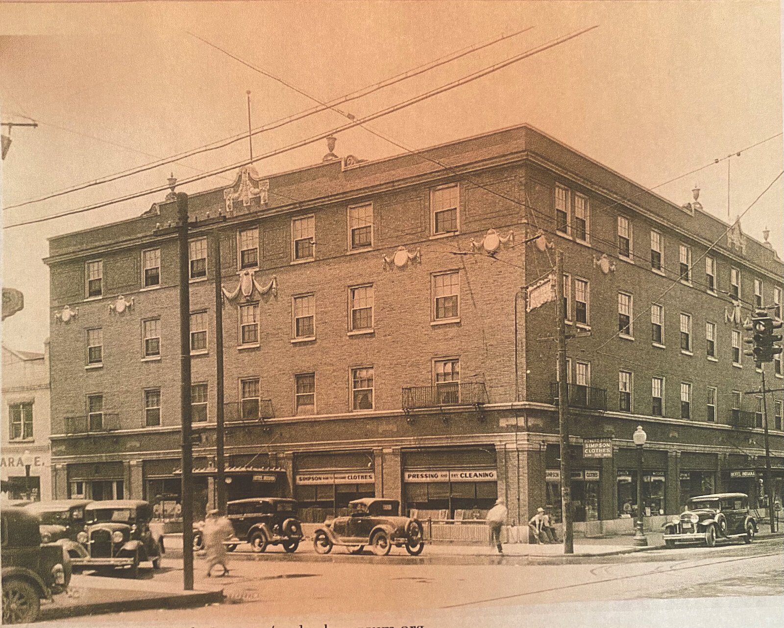 Charley Creek Inn, previously known as Hotel Indiana and Red Apple Inn