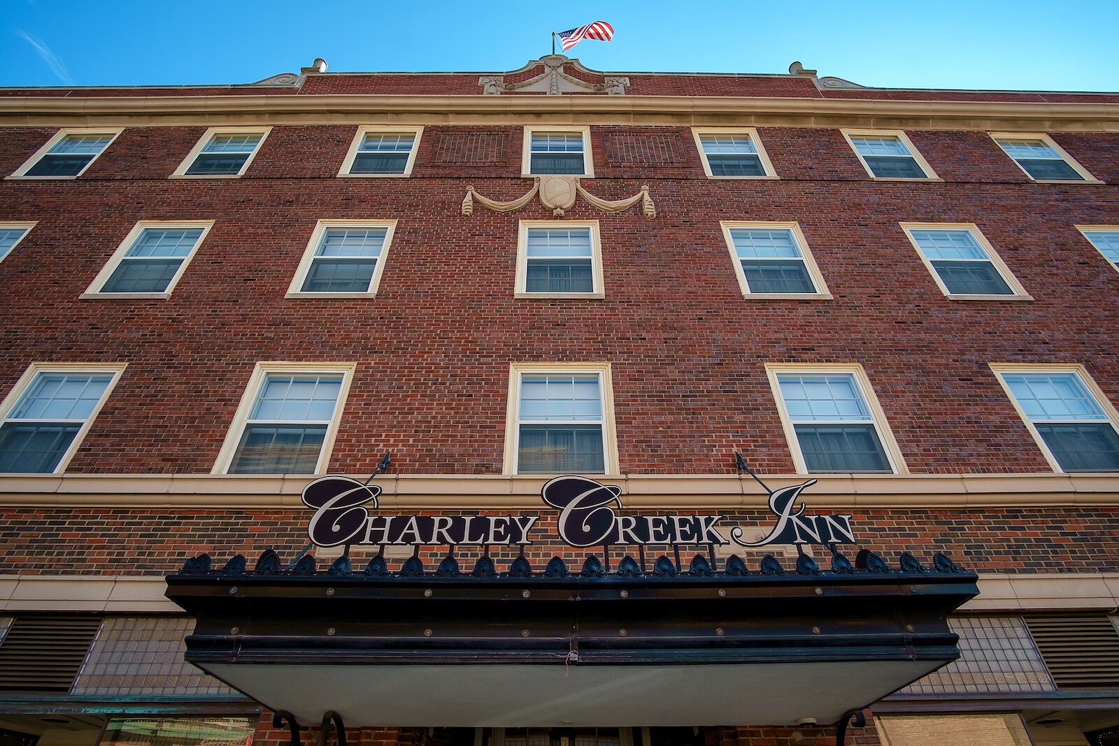 The exterior of the Charley Creek Inn at 111 W. Market St. in Wabash.