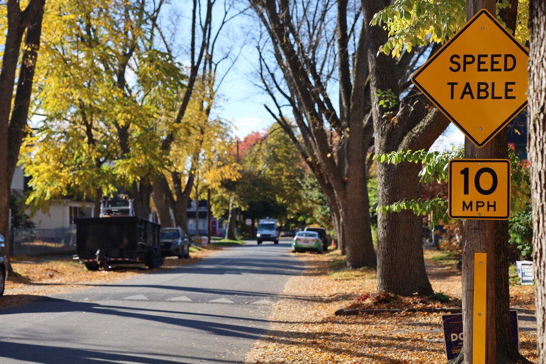 Speed tables in Cleveland dropped average speeds by 7.8 mph.