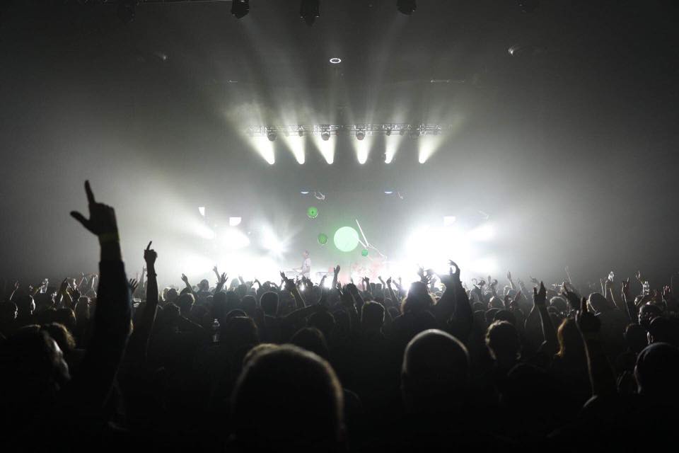 Fans pack the Clyde Theatre for a high energy show in Fort Wayne.