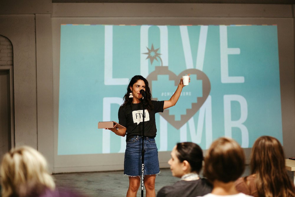 Olivia Lehman is the host of CreativeMornings Fort Wayne.