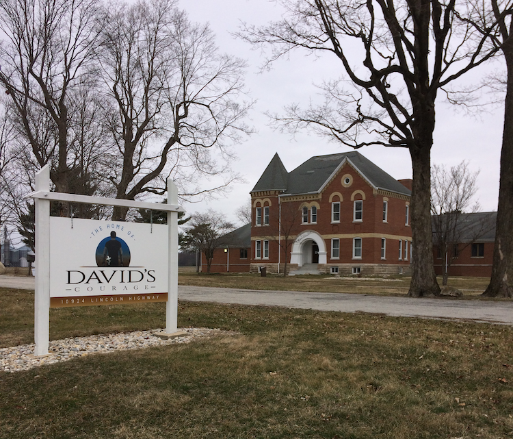 Davids Courage opened in February 2020 as a transition home to serve people suffering from drug addiction and their families.