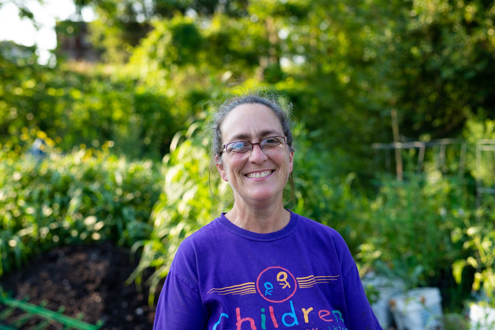 Diana Hart loves her community in South Central Fort Wayne, and she serves it by growing food at her home, known as Poplar Village Gardens.