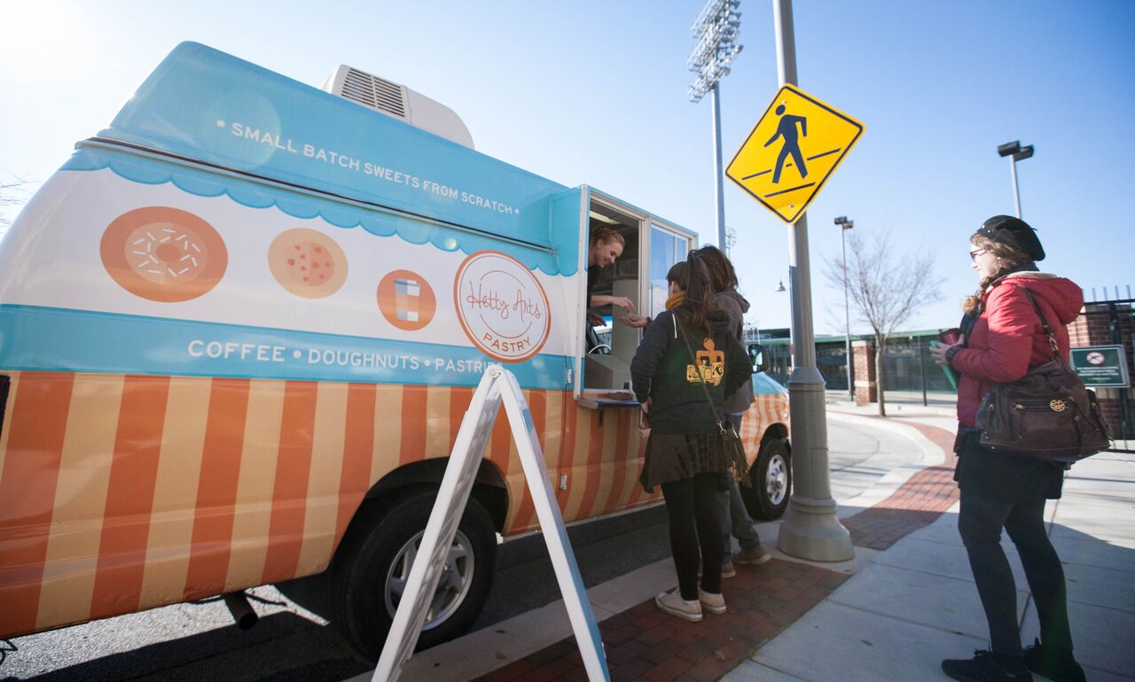 Fort Wayne's "Donut Lady" Hetty Arts is at the Ft. Wayne Farmers Market on Saturday mornings.