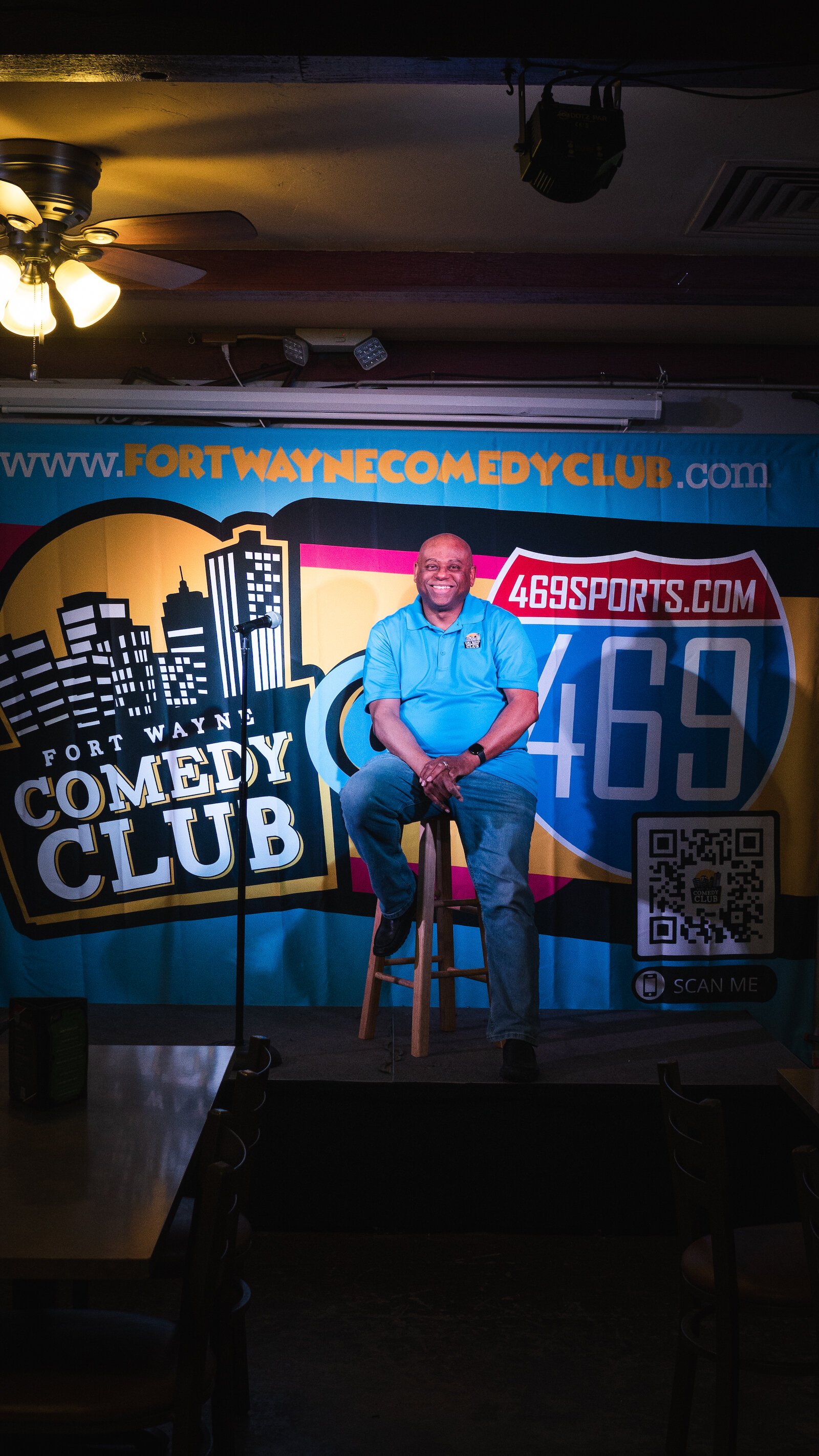 Michael Moses, owner of The Fort Wayne Comedy Club