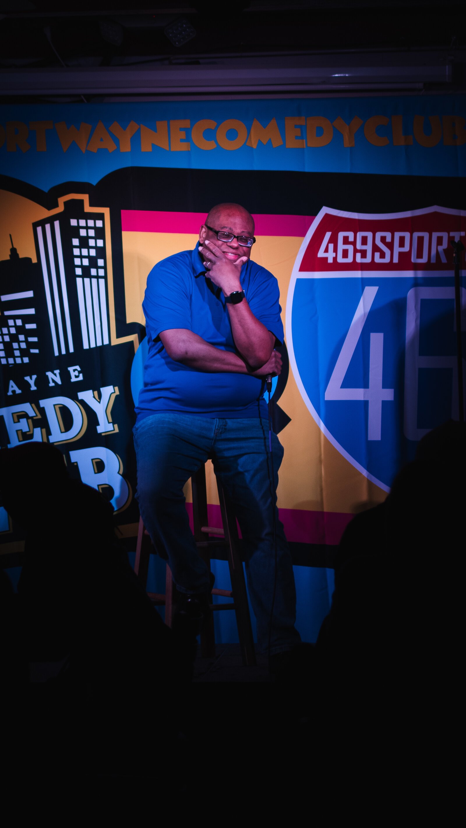 Michael Moses at The Fort Wayne Comedy Club.