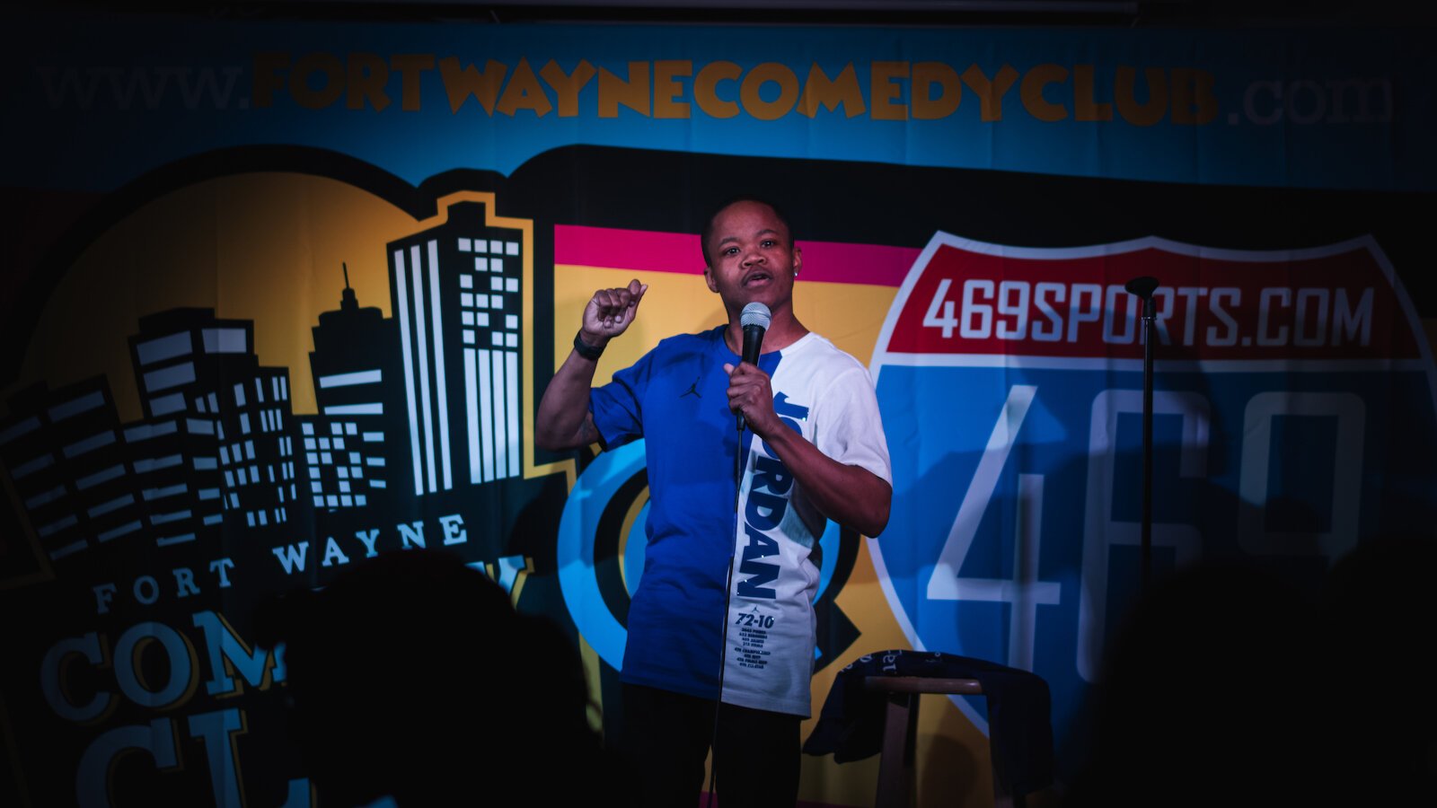 Emmanuel Thomas at The Fort Wayne Comedy Club.