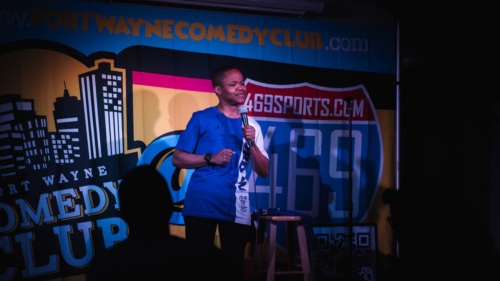 Emmanuel Thomas at The Fort Wayne Comedy Club.