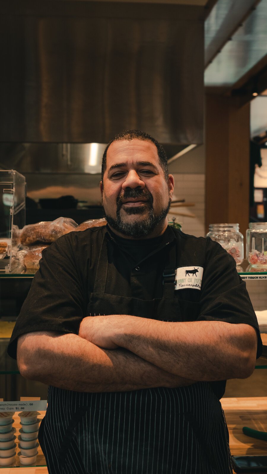 Johnny Bojinoff, owner of Johnny OX Pizzeria.