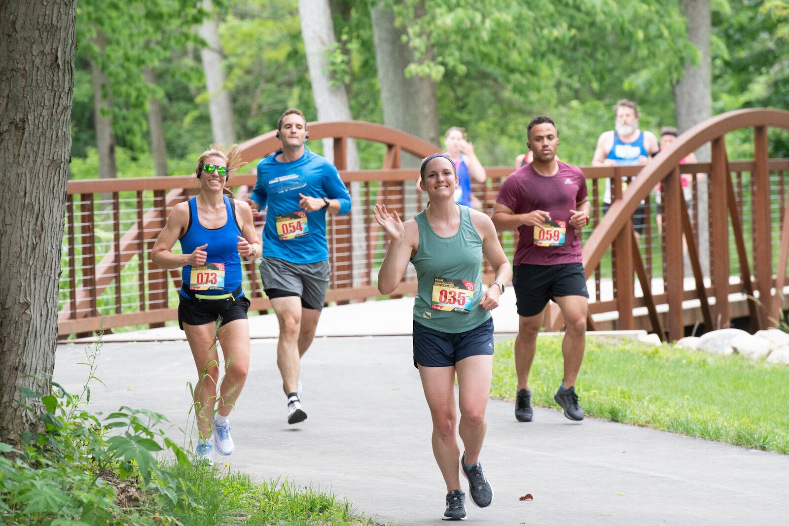 Wabash Run the River offers a half marathon, a 10k and a 5k.