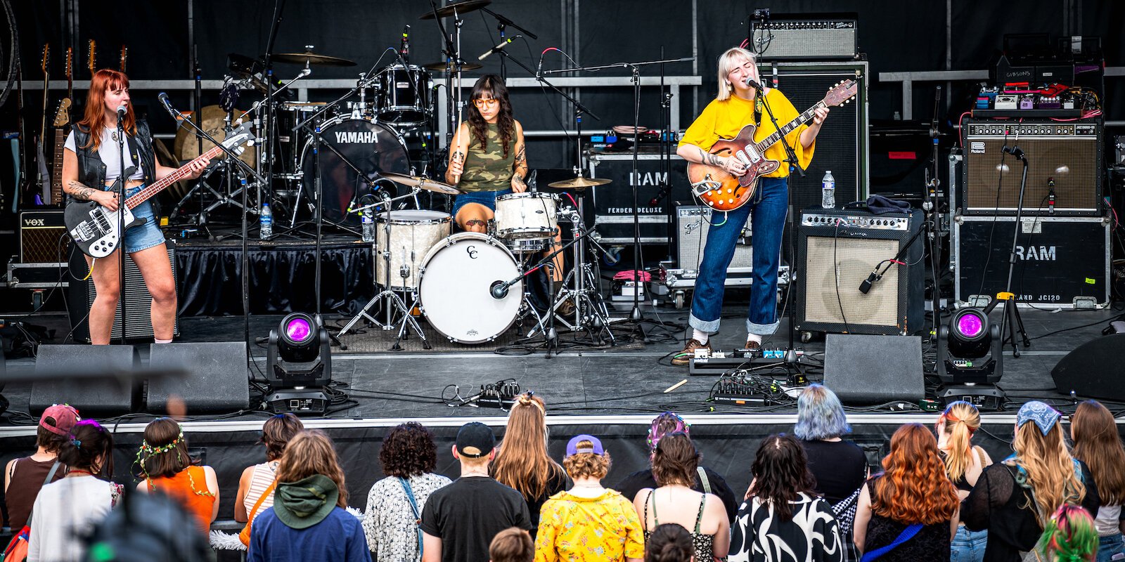 The Namby Pamby performing at Ripple in 2023.