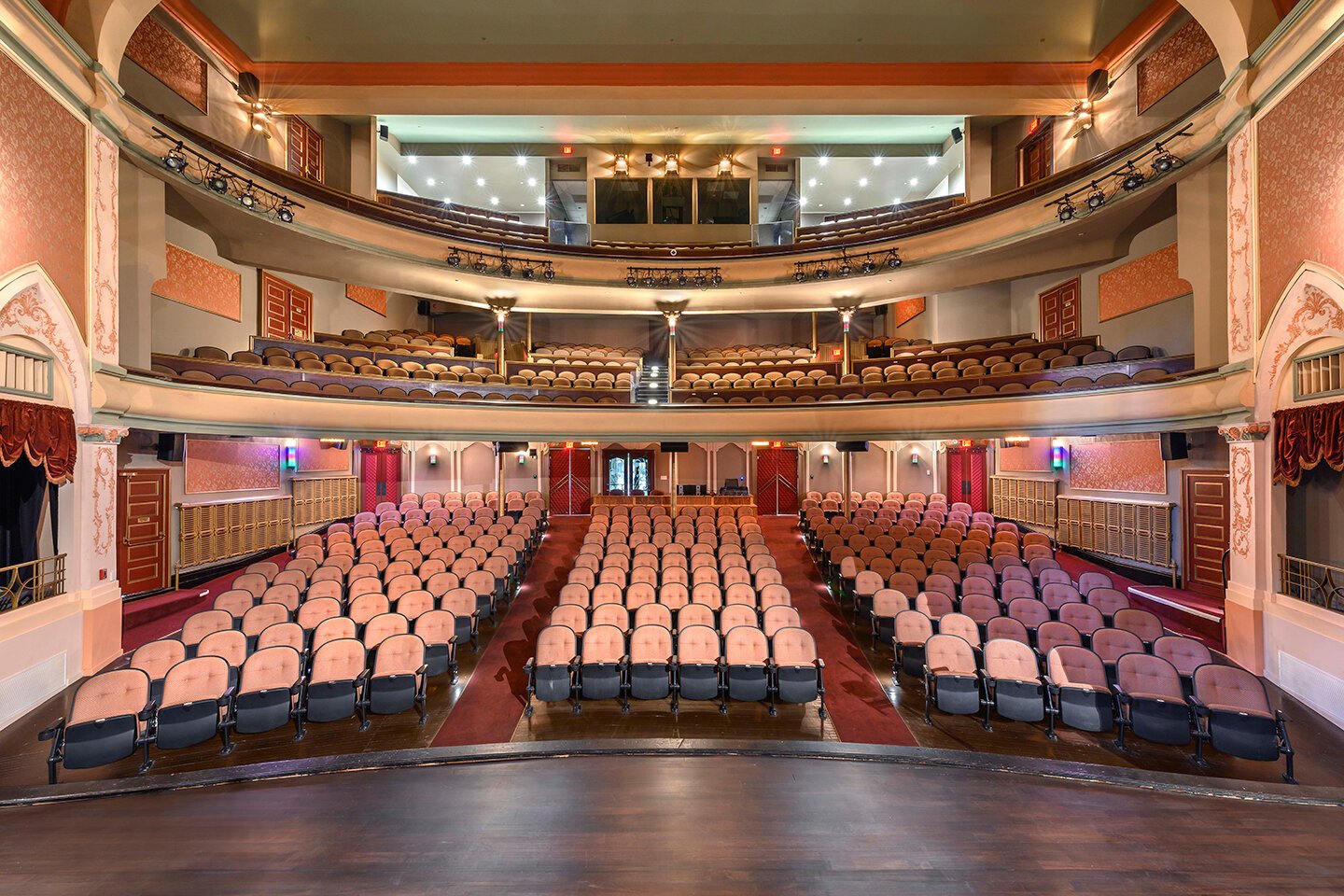 Inside the Eagles Theatre in Wabash.