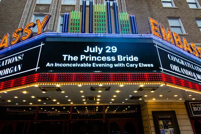 The Embassy Theatre is a 2,471-seat performing arts theater built in 1928 as a movie palace.