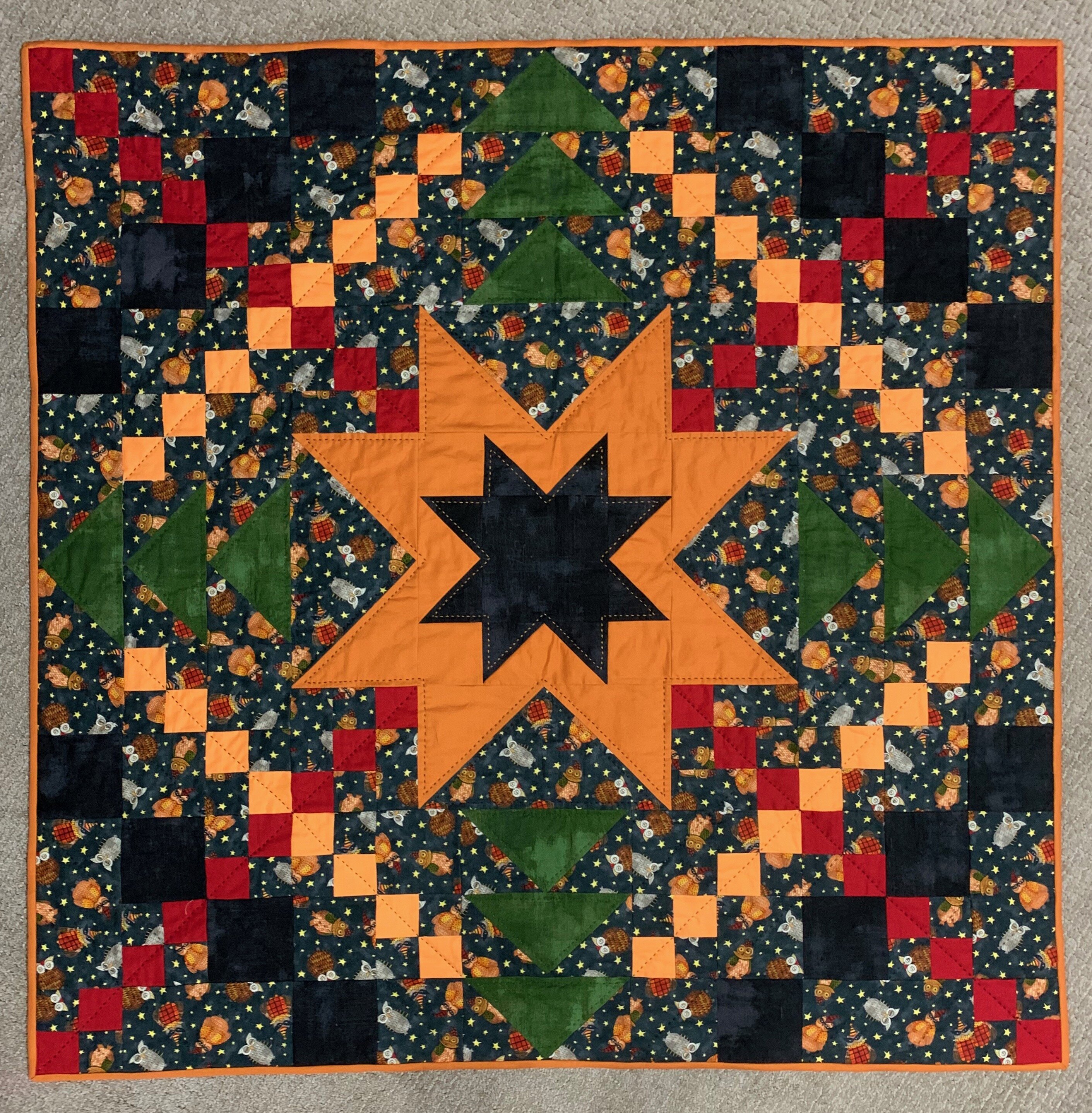A quilt made by Christine Paul