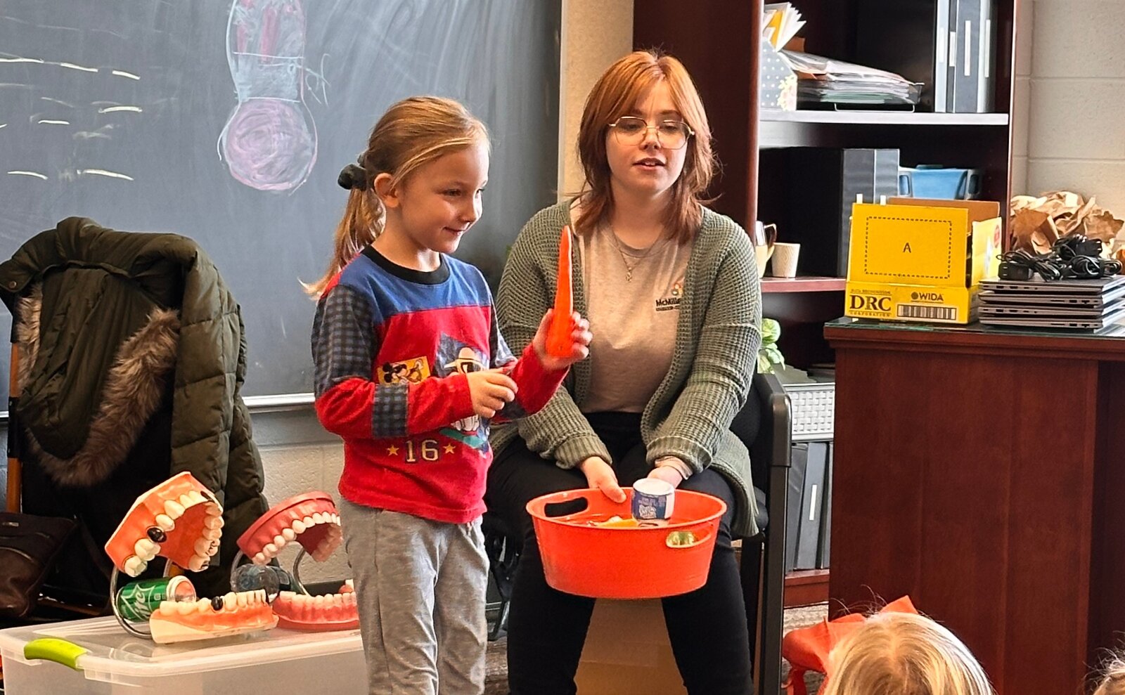 A Brush presentation at Shanks Elementary School. 