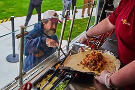 The Salsa Grille food truck serves made-to-order nachos, burritos, bowls, tacos, and more.