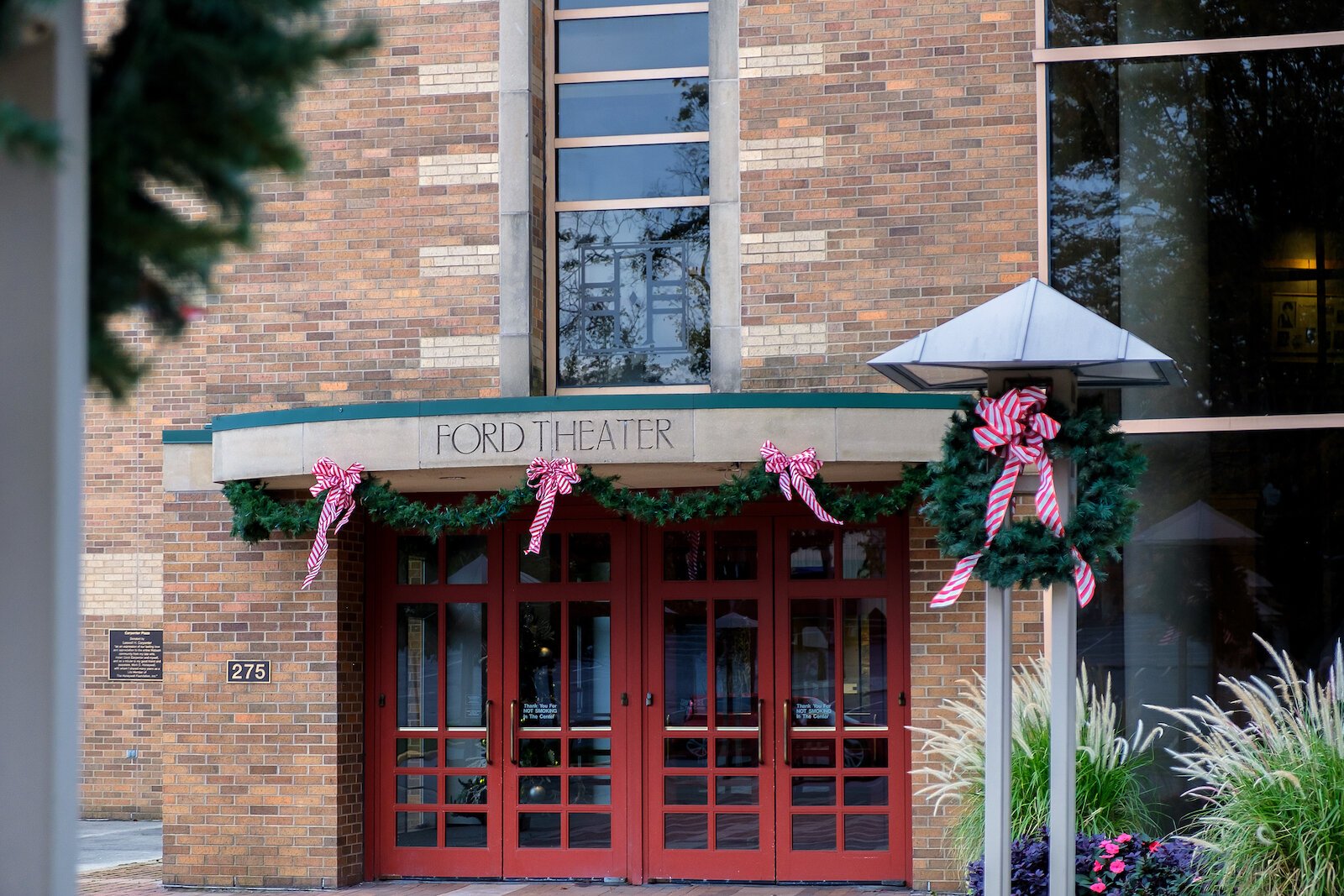 The Ford Theater is attached to the Honeywell Center at 275 W Market St. in Downtown Wabash.