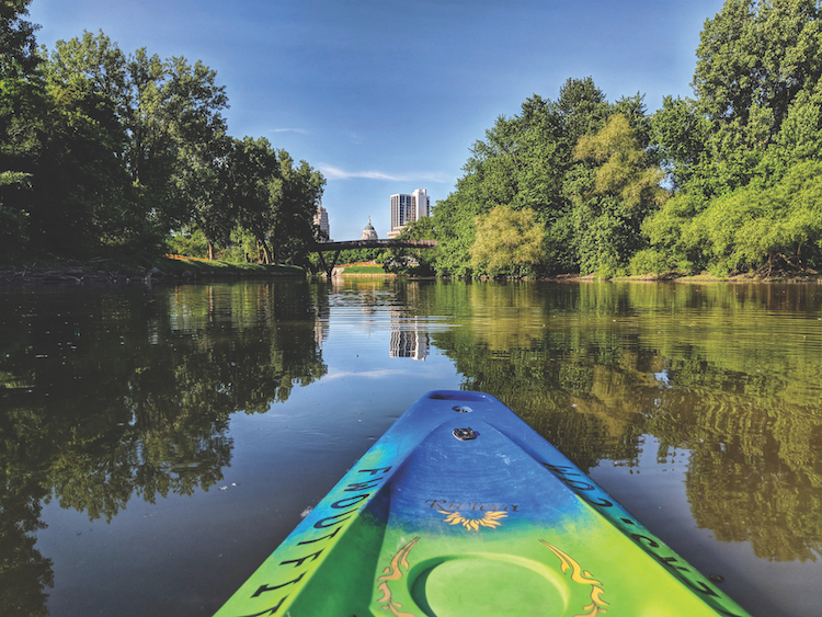 An Instagram photo by Fort Wayne Outfitters is on the cover of the Northeast Indiana Lookbook.