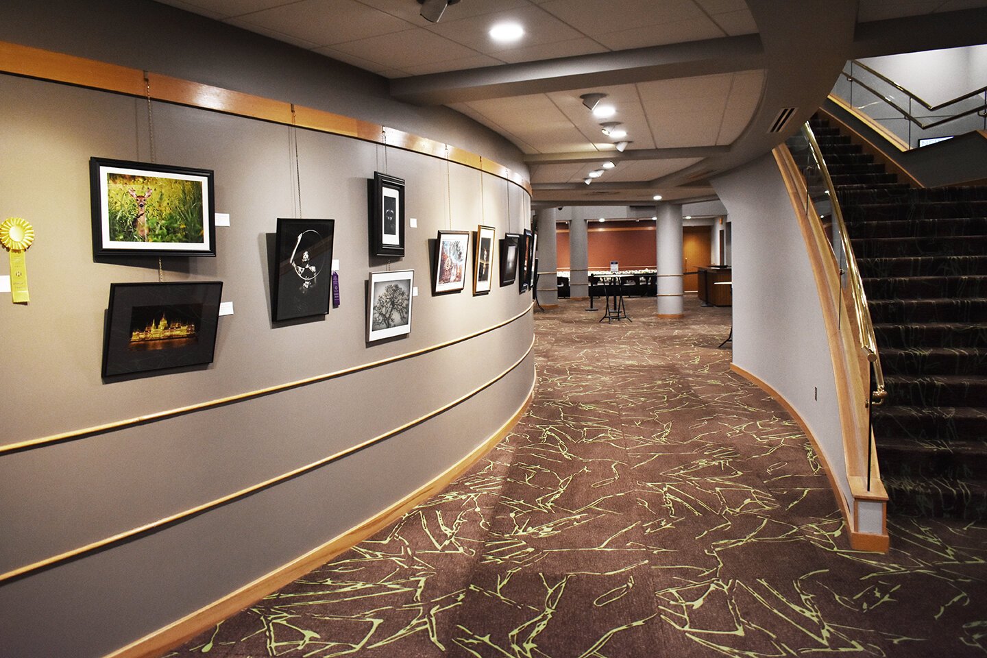 The Clark Gallery, located in the Honeywell Center.