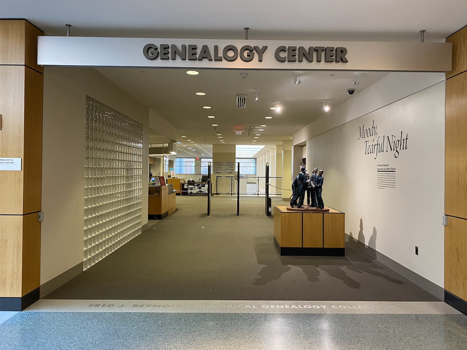 Anyone can conduct family research at the Allen County Public Library's Genealogy Center.