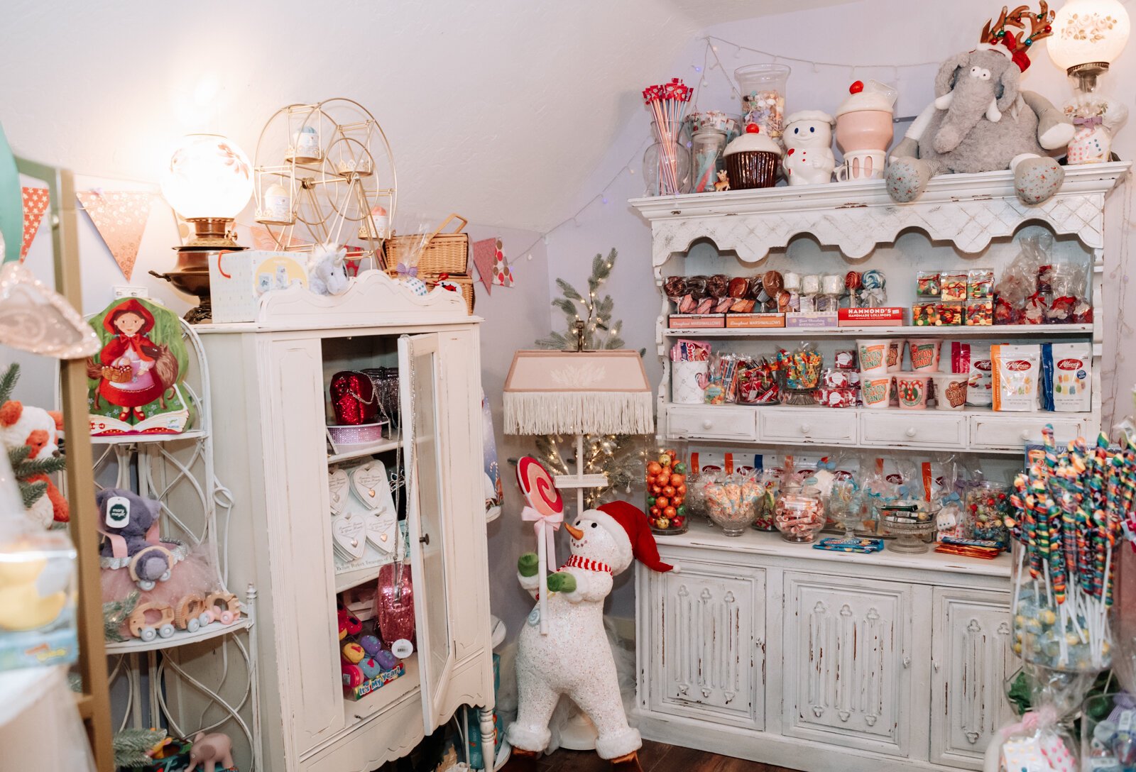 Candy of all kinds lines the shelves at A Spoonful of Sugar in Roanoke.