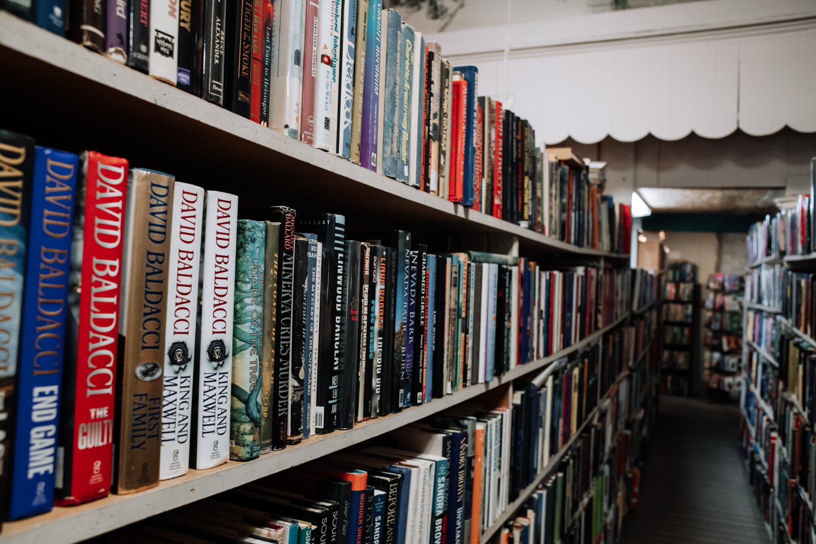 Books for sale at Reading Room Books at 264 S. Wabash St. in Wabash.