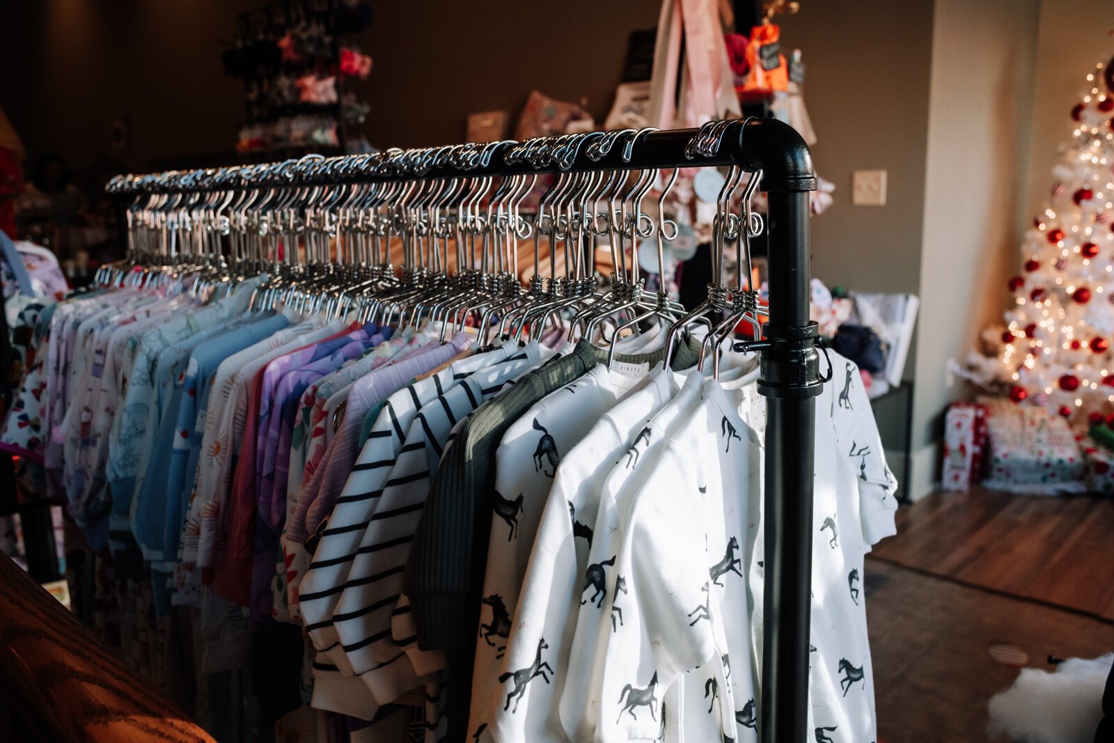 A clothing display at Tiny Threads at 47 W. Market St. in Wabash.