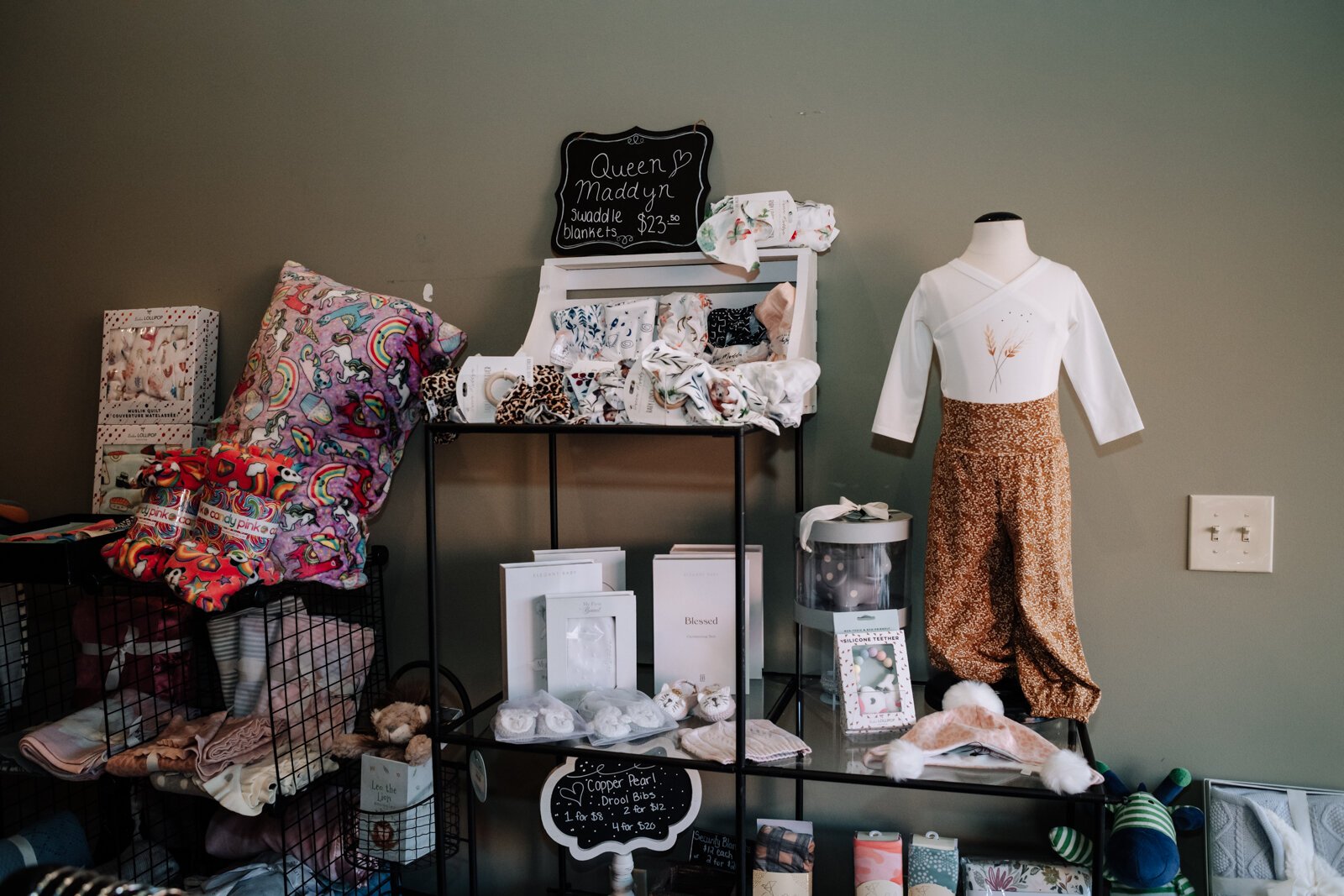 A clothing display at Tiny Threads at 47 W. Market St. in Wabash.