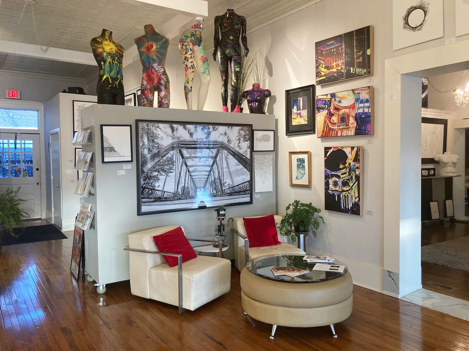 Gallery K is open from noon to 5 p.m. Saturdays and on special appointment.