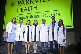 Parkview Health launched a graduate medical education (GME) program, also known as a medical residency, in Fort Wayne. A white coat ceremony in June 2022 officially welcomed the new resident physicians.
