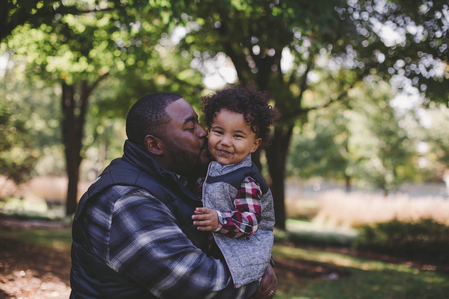 Gregg Smith-Causey is a father himself in Southeast Fort Wayne.