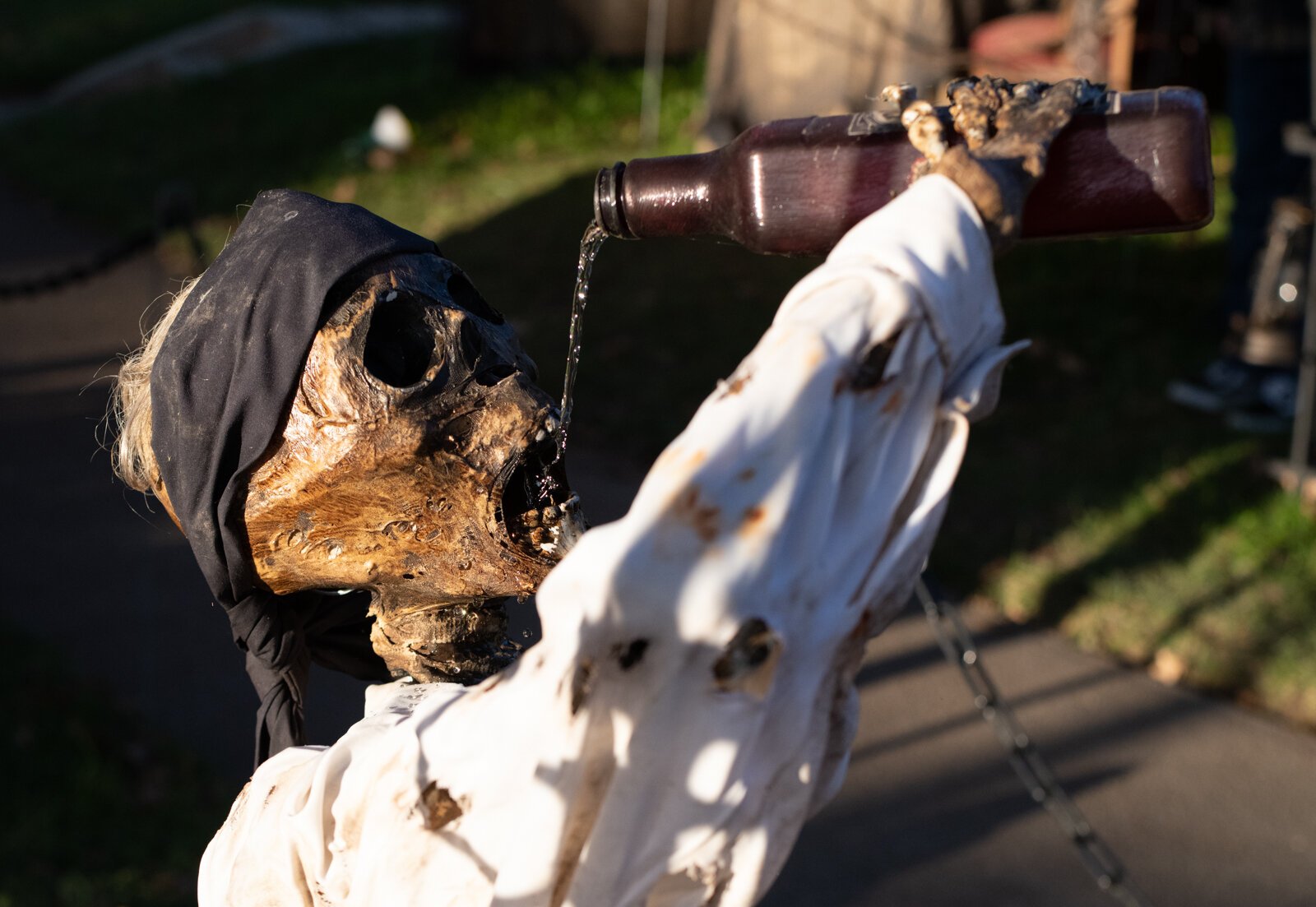 Halloween decor at 4429 Indiana Ave. in Fort Wayne.