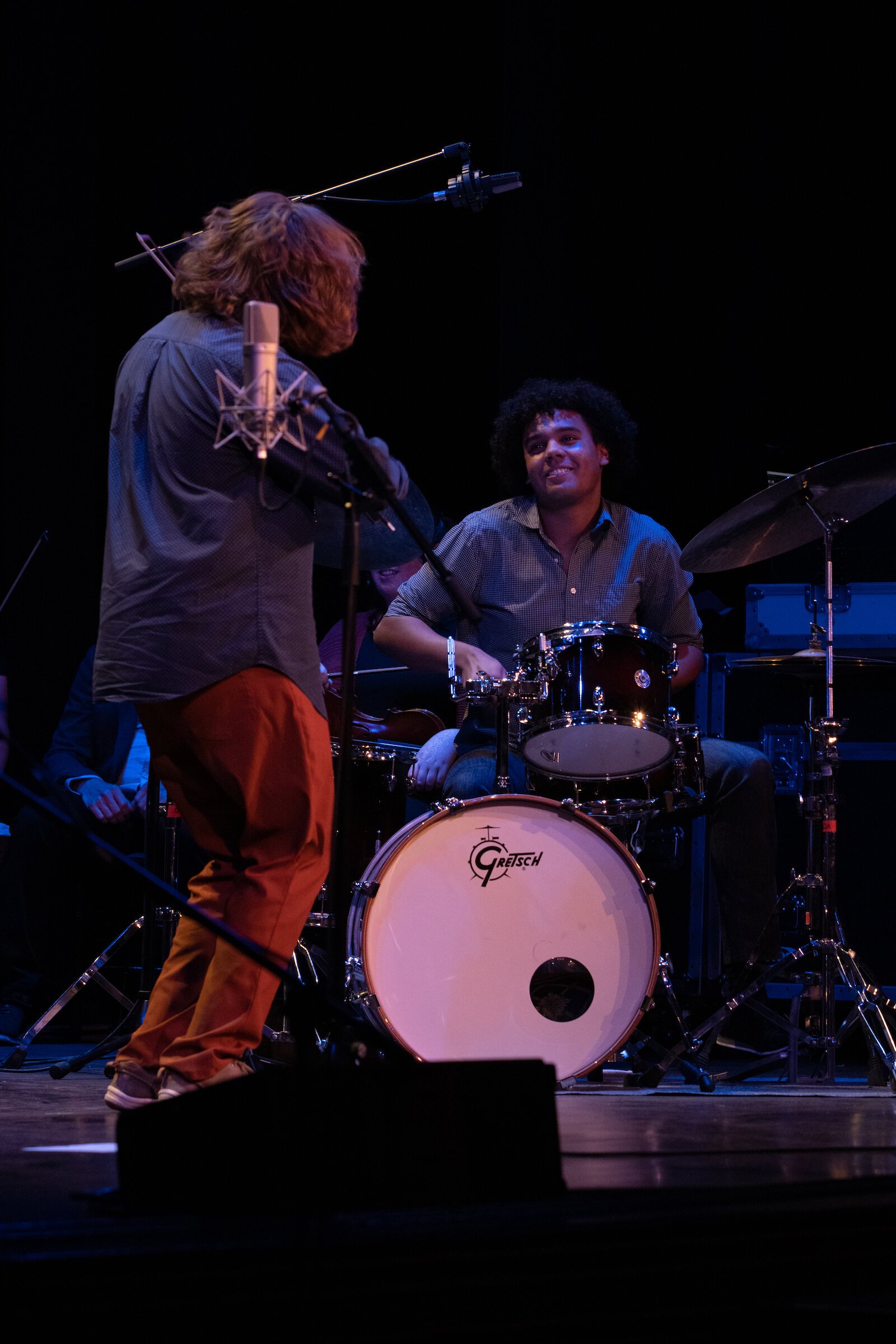 Members of the 2021 Resonance program of the Honeywell Arts Academy perform at the Eagles Theatre in Wabash.