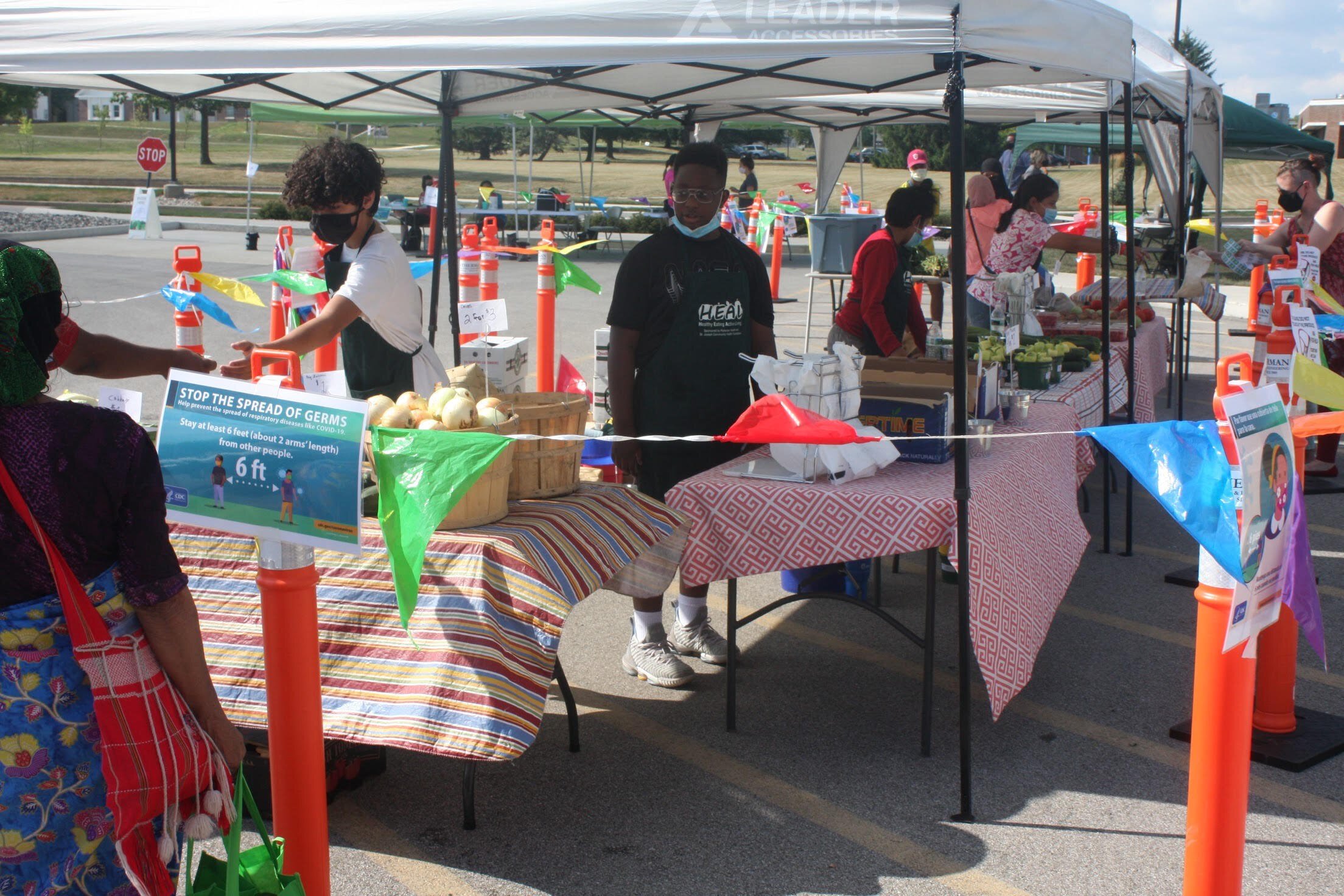 A Thursday HEAL Market at the Parkview Community Greenhouse in Southeast Fort Wayne.