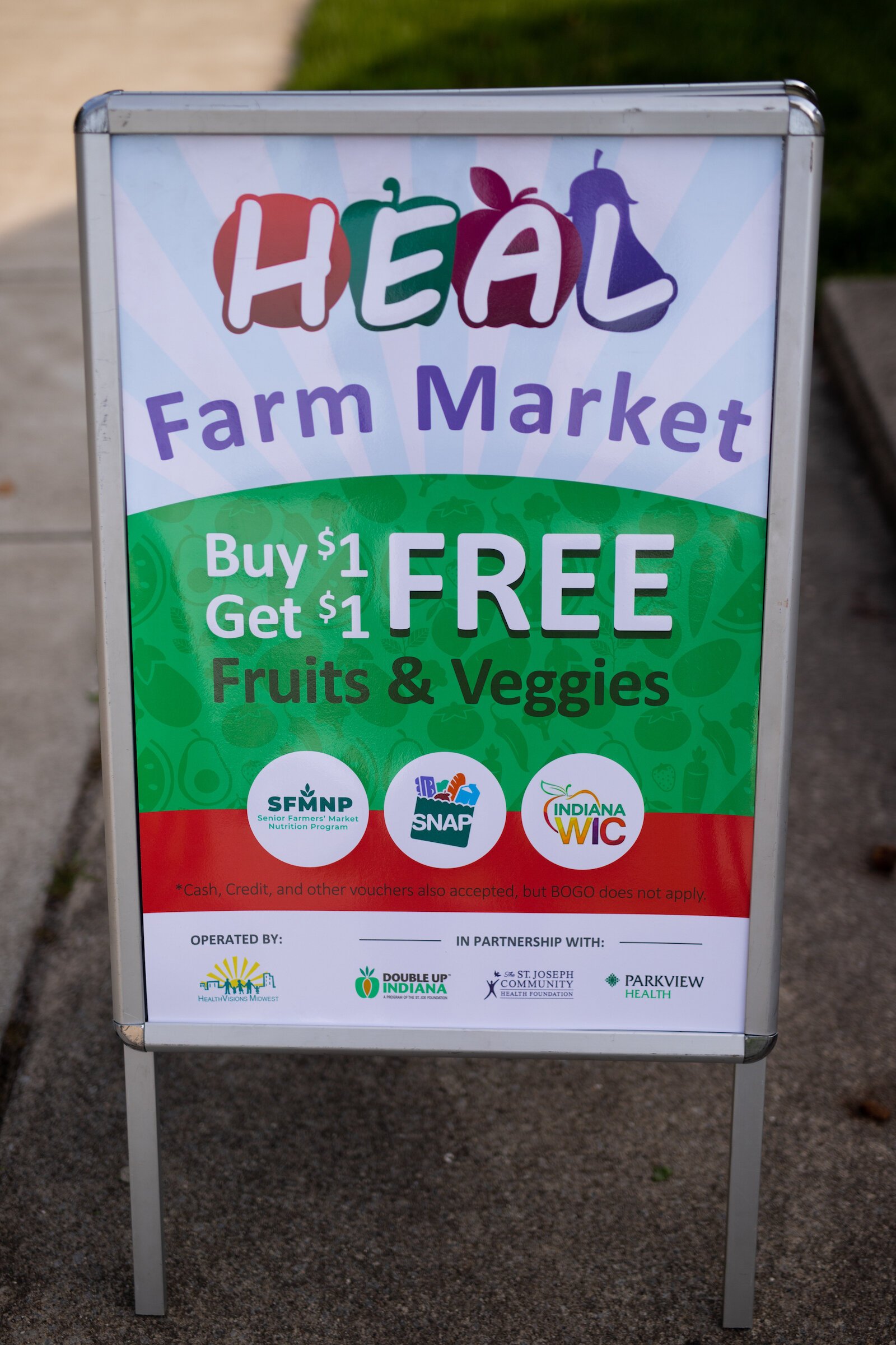 HEAL Farm Markets participate in the Double Up program.