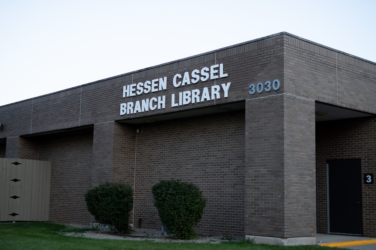 The Hessen Cassel branch of the Allen County Public Library.