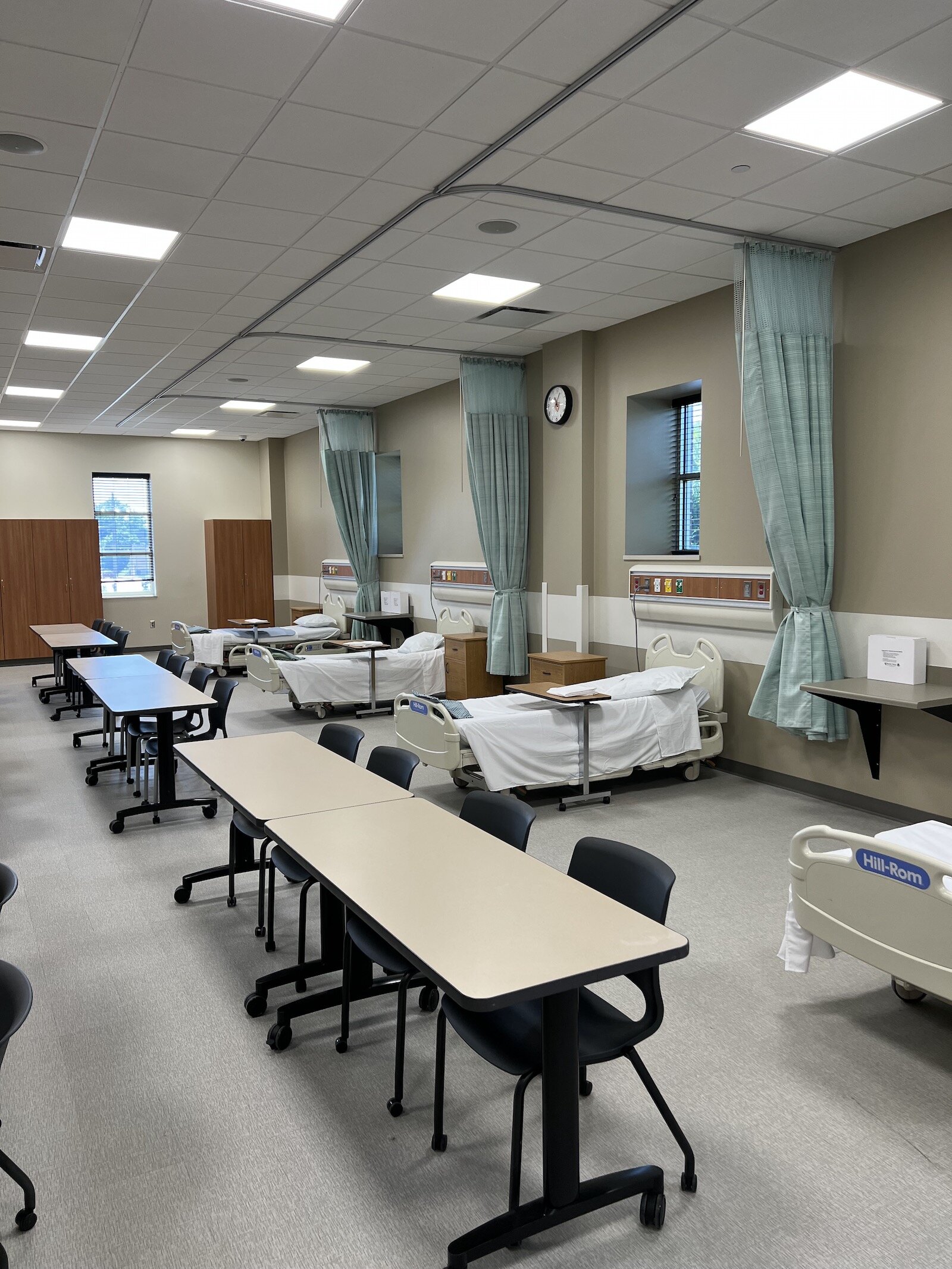 Indiana Tech's new, state-of-the-art nursing lab in Keene Building.