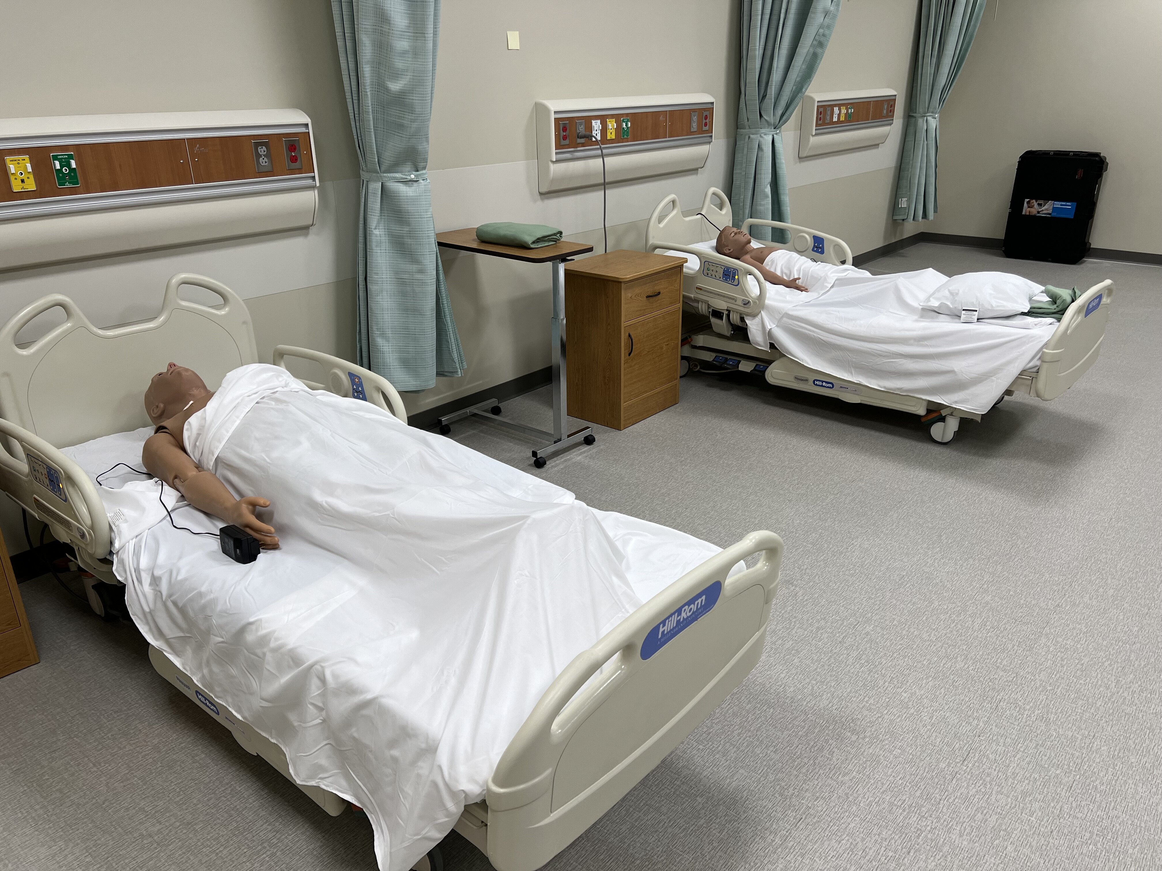 Indiana Tech's new, state-of-the-art nursing lab in Keene Building.