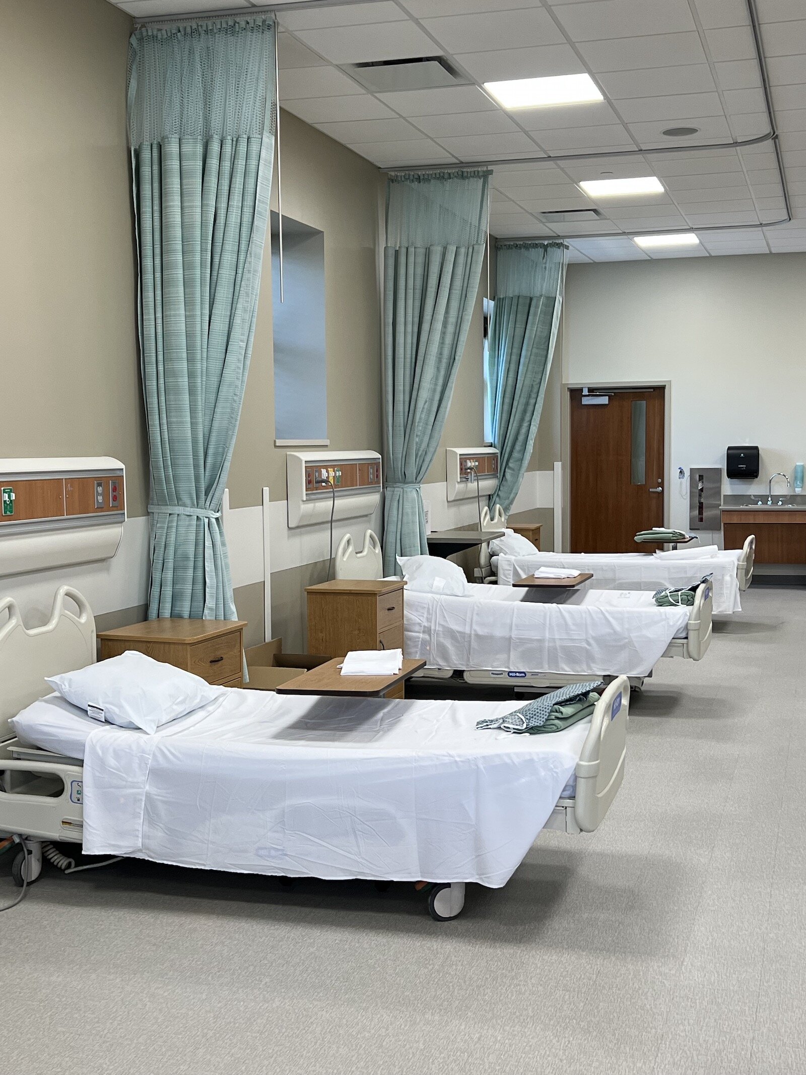Indiana Tech's new, state-of-the-art nursing lab in Keene Building.