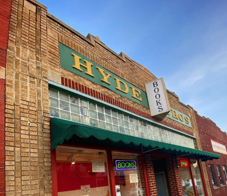 Hyde Brothers Booksellers is located at 1428 Wells Street just a few blocks north of Promenade Park.