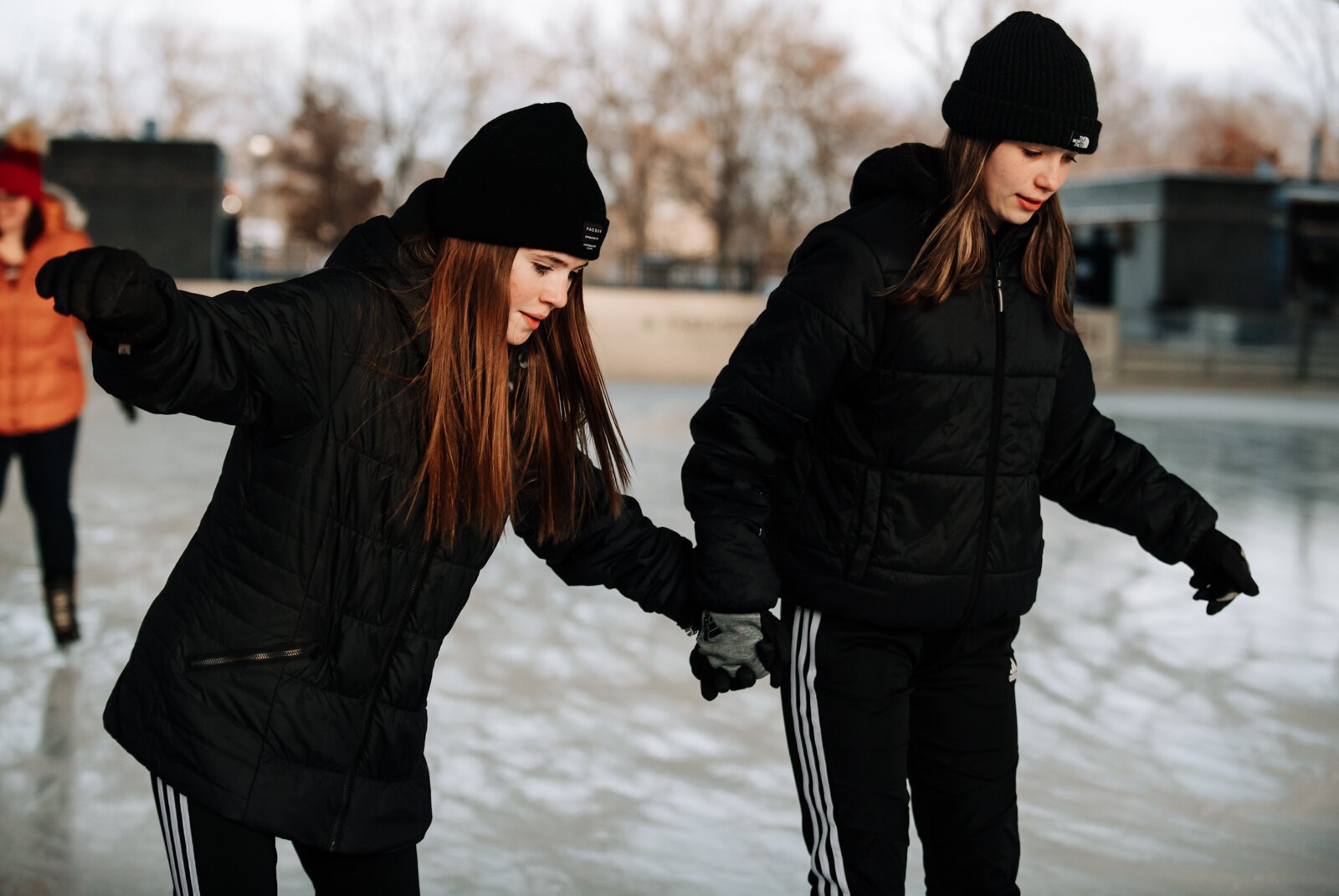 Headwaters Park Ice Rink at 333 S.Clinton St.