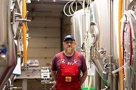 Hop River's new Head Brewer Iain Wilson, a Scottish transplant, has some exciting things coming down the pipeline for craft brew aficionados in Fort Wayne.
