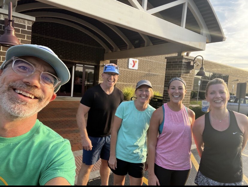 Members of the Wabash River Run Club.