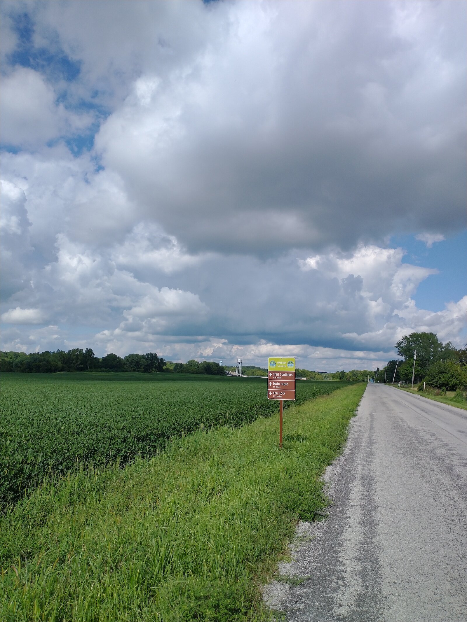 A trail in Wabash County.