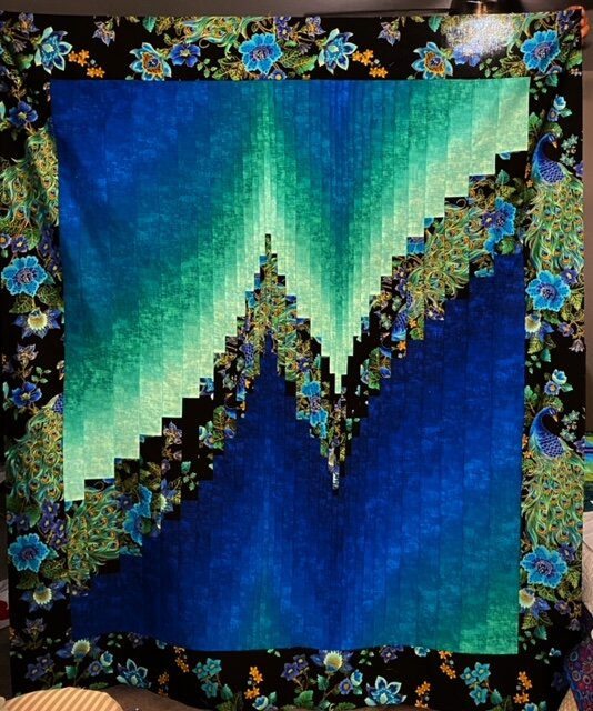 A quilt made by Diane Morris.