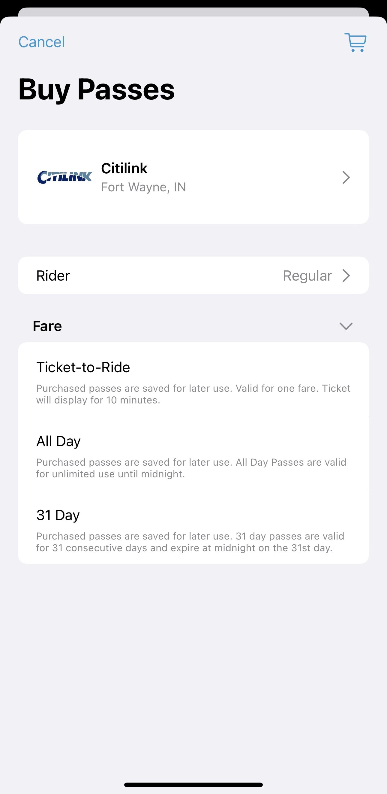 Token Transit allows riders to buy bus fare on their mobile device.
